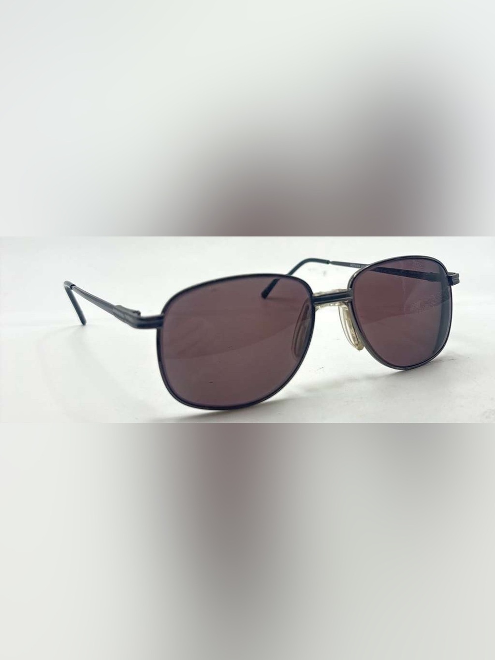 Giovanni di Venezia Modern Stuart Gunmetal Oval Sunglasses Frames Only